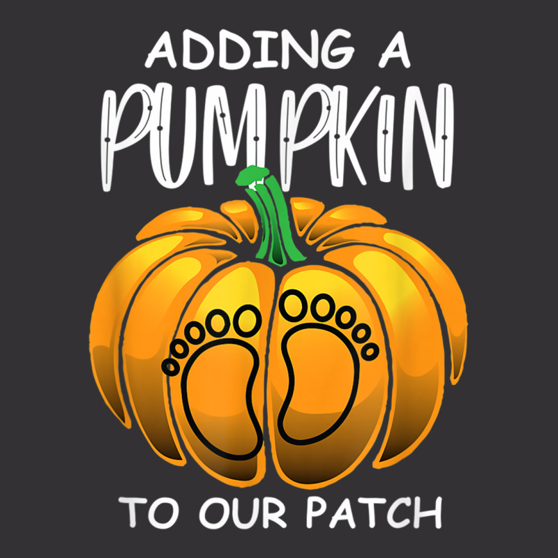 Pregnancy Thanksgiving Adding A Pumpkin To Our Patch T Shirt Vintage Short | Artistshot