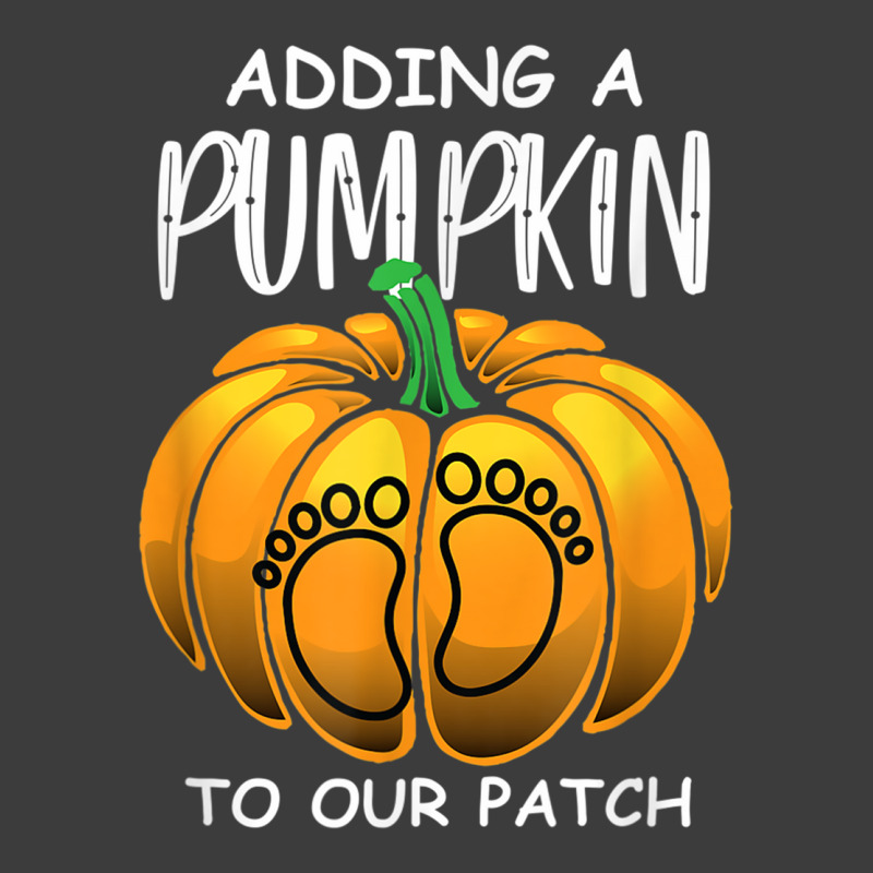 Pregnancy Thanksgiving Adding A Pumpkin To Our Patch T Shirt Men's Polo Shirt | Artistshot