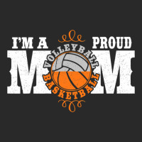 I M A Proud Basketball Volleyball Mom   Combined Sports T Shirt Printed Hat | Artistshot