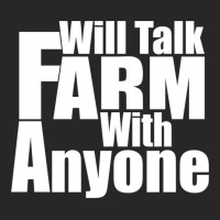 Will Talk Farm With Anyone Animal Farming Garden Tshirt Men's T-shirt Pajama Set | Artistshot