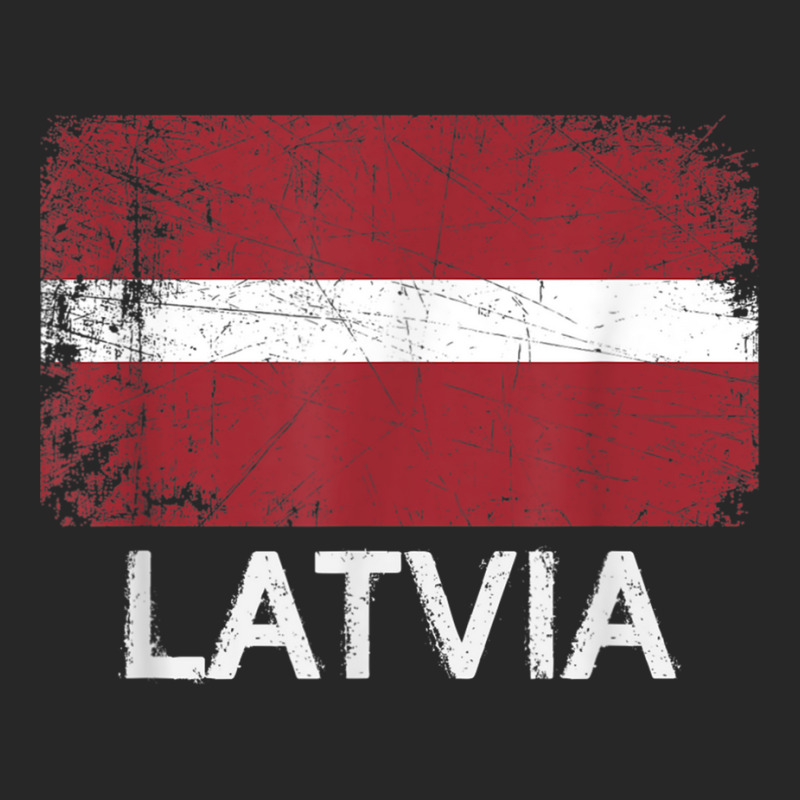 Latvian Flag T Shirt  Vintage Made In Latvia Gift Men's T-shirt Pajama Set | Artistshot