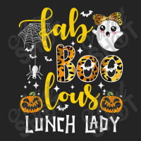 Leopard Fab Boo Lous Lunch Lady Team Teacher Spooky Season 3/4 Sleeve Shirt | Artistshot