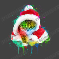 Merry Christmas Cat Vintage T-shirt | Artistshot