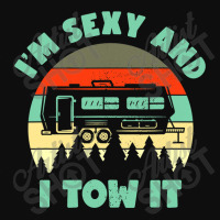 Im Sexy And I Tow It, Caravan Camping Rv Trailer, Camp Crop Top | Artistshot