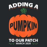 Womens Adding A Pumpkin To Our Patch March 2020 Gift V Neck T Shirt Crewneck Sweatshirt | Artistshot