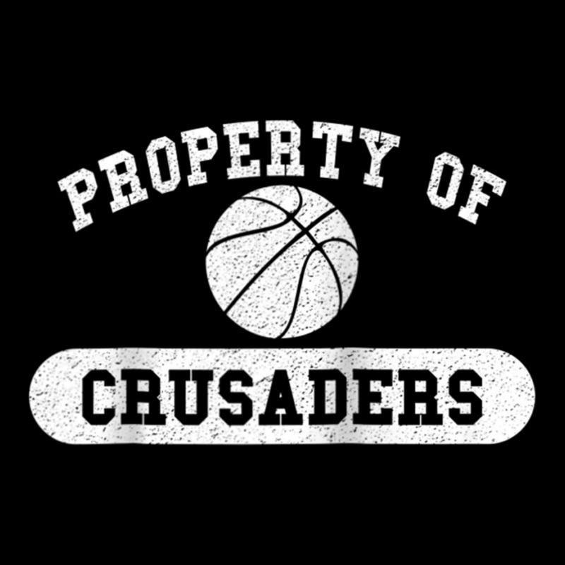 Property Of Crusaders Basketball Raglan Baseball Tee Adjustable Cap | Artistshot