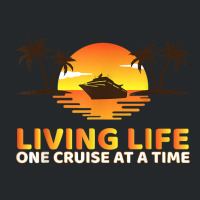 Living Life One Cruise At A Time Funny Cruise Ship T Shirt Crewneck Sweatshirt | Artistshot