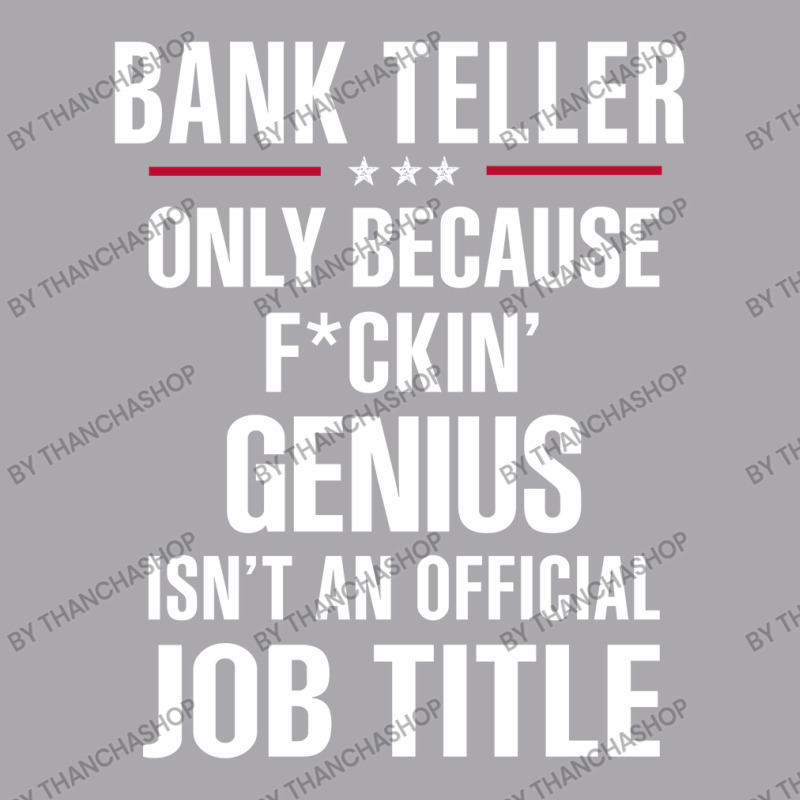 Gift For F Ckin' Genius Bank Teller Youth 3/4 Sleeve by thanchashop | Artistshot