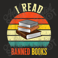 I Read Banned Books  Bookmark Funny Readers Reading Ladies Fitted T-shirt | Artistshot