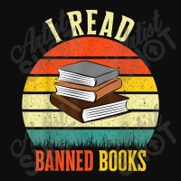 I Read Banned Books  Bookmark Funny Readers Reading Crop Top | Artistshot