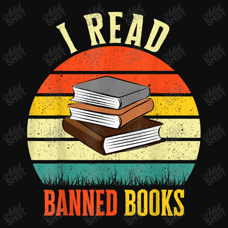 I Read Banned Books  Bookmark Funny Readers Reading Crop Top by BraylonDesign | Artistshot