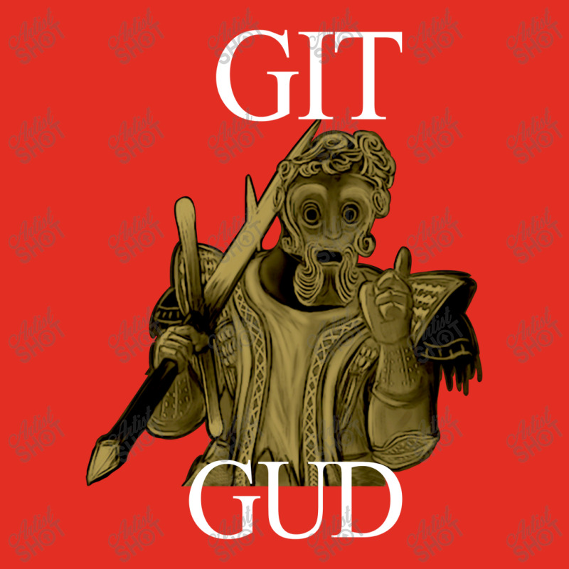 Custom Git Gud Mousepad By Miyucapy - Artistshot