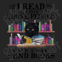 I Read So I Don't Choke People Save A Life Send Books Cat Unisex Hoodie | Artistshot