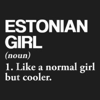 Estonian Girl Definition Estonia Flag Country Language Funny Men Classic T-shirt | Artistshot