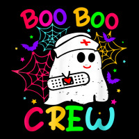 Restro Boo Boo Crew Design Halloween Ghost Nurse Costume T Shirt Zipper Hoodie | Artistshot