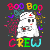 Restro Boo Boo Crew Design Halloween Ghost Nurse Costume T Shirt Vintage T-shirt | Artistshot