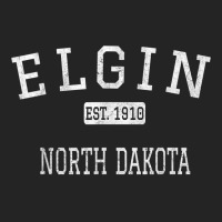 Elgin North Dakota Cavalier County Nd Vintage T Shirt 3/4 Sleeve Shirt | Artistshot