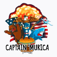 Captain Murika (tw) T-shirt | Artistshot