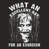 Excellent Day Exorcist For Dark Ladies Fitted T-shirt | Artistshot