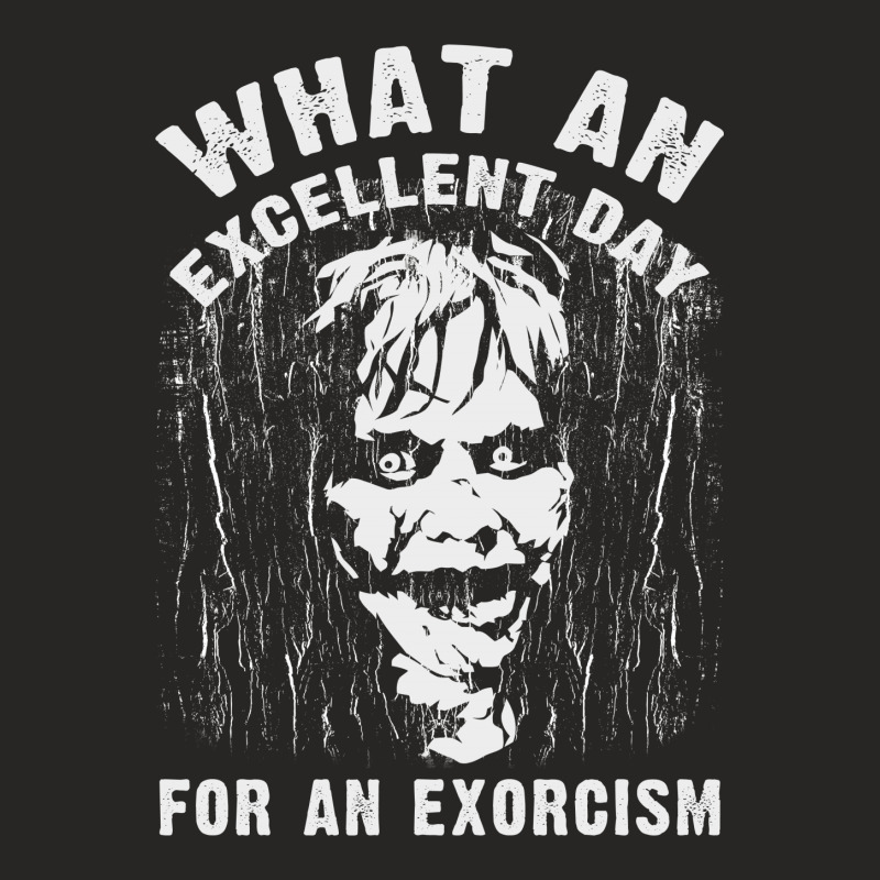 Excellent Day Exorcist For Dark Ladies Fitted T-Shirt by autlu2024 | Artistshot