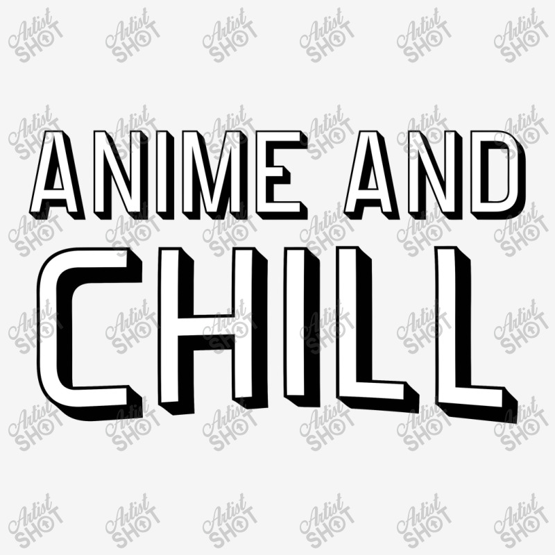 Anime And Chill   Anime Scorecard Crop Tee by johngholsonart | Artistshot