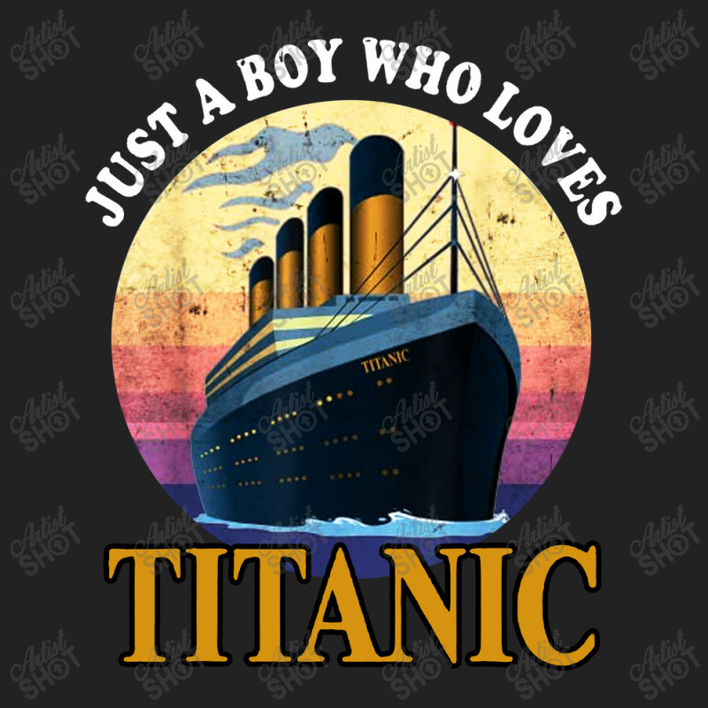 Ship Just A Boy Who Loves Titanic Boat Backpack | Artistshot