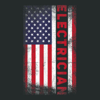 Patriotic Electrician Usa Flag Electronics Engineers T Shirt Women's Triblend Scoop T-shirt | Artistshot