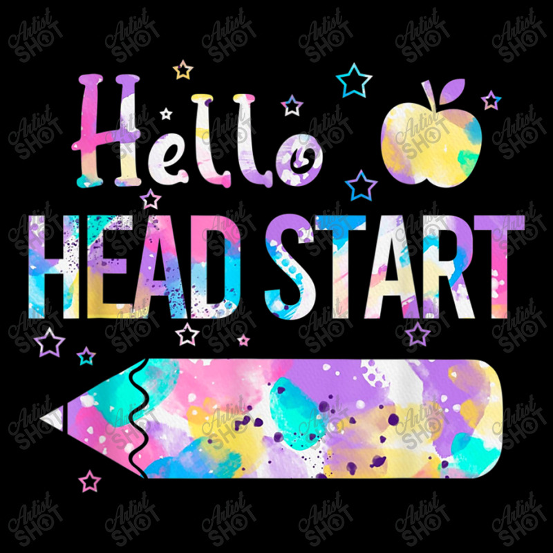 Hello Head Start Squad Back To School Tie Dye Kids Teacher Adjustable Cap by RayDesign | Artistshot