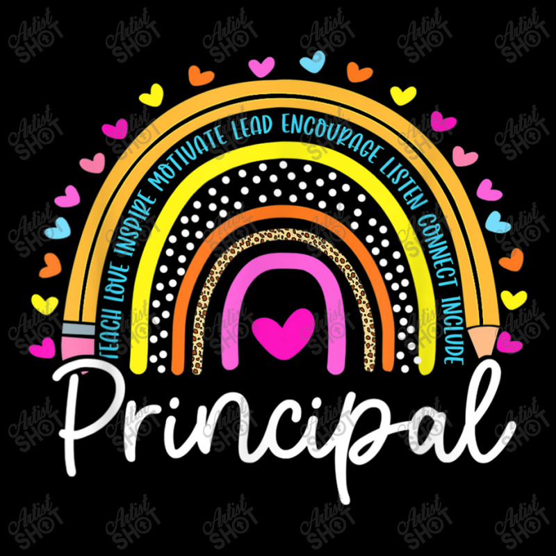 Principal Rainbow Appreciation School Principal Women's V-Neck T-Shirt by MadisonDesign | Artistshot