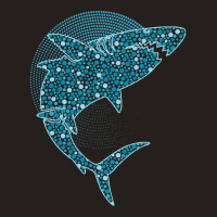 Dot Day T  Shirt Blue Polka Dot Shark September 15th International Dot Tank Top | Artistshot