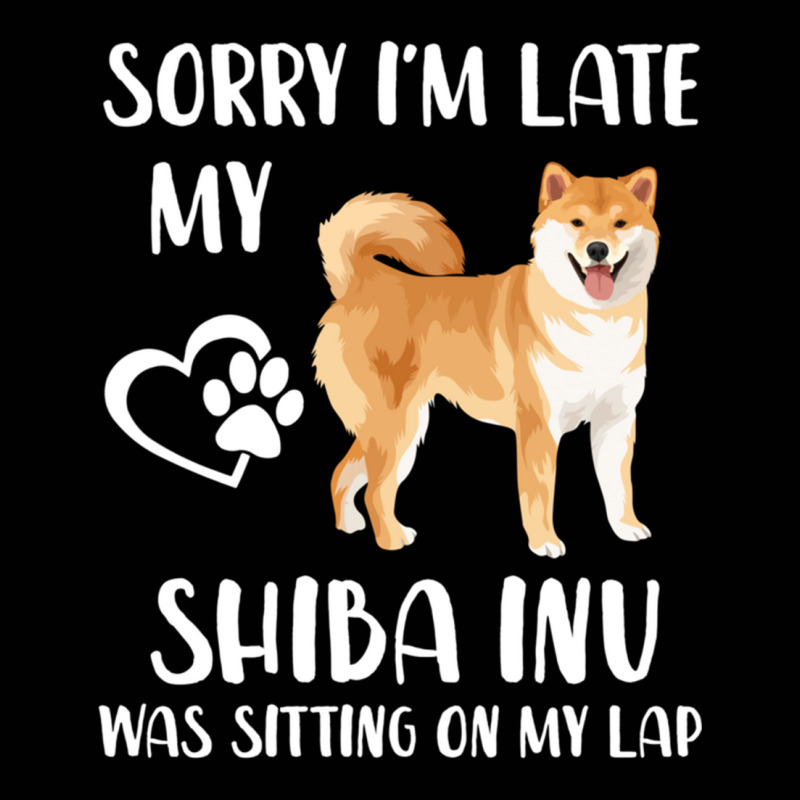 Shiba Inu Sorry I'm Late My Shiba Inu Was Sitting On My Lap Pullover H Toddler 3/4 Sleeve Tee | Artistshot