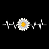 Daisy T  Shirt Flower Daisy Heartbeat T  Shirt Pocket T-shirt | Artistshot