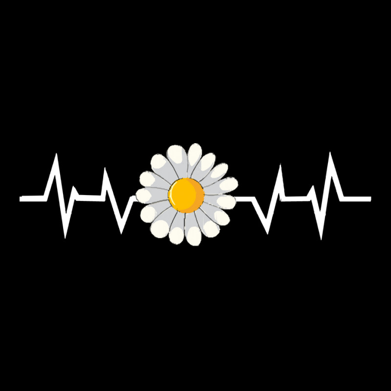 Daisy T  Shirt Flower Daisy Heartbeat T  Shirt Pocket T-shirt | Artistshot