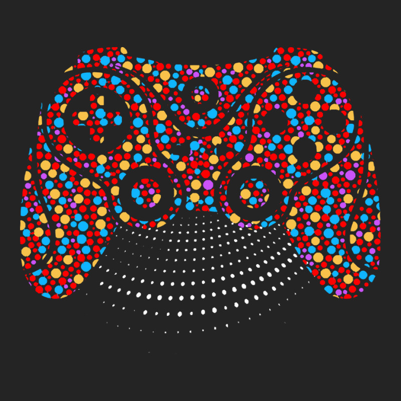 Dot Day T  Shirt Polka Dot Video Gamer Controller September 15th Dot D 3/4 Sleeve Shirt | Artistshot