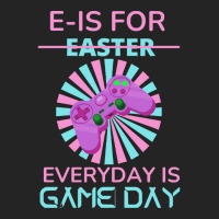 E Is For Easter Everyday Is Game Day T  Shirt E Is For Easter Everyday 3/4 Sleeve Shirt | Artistshot