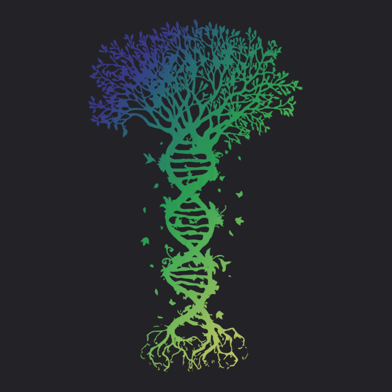 Dna Tree T  Shirt D N A Tree Of Life Genetics Colorful Biology Science Youth Tee by singvex | Artistshot