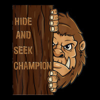 Bigfoot Hide And Seek Champion Funny Sasquatch Forest Pocket T-shirt | Artistshot