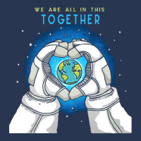 Earth Day T  Shirt We Are All In This Together   Earth Astronaut T  Sh Men Denim Jacket | Artistshot