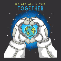 Earth Day T  Shirt We Are All In This Together   Earth Astronaut T  Sh Vintage Hoodie And Short Set | Artistshot