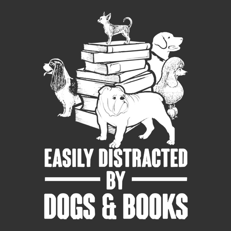 Dogs And Books T  Shirt Easily Distracted By Dogs And Books Funny T  S Baby Bodysuit by singvex | Artistshot