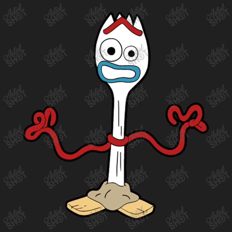 Forky T-Shirt by aldishuher | Artistshot