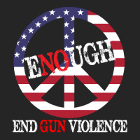 End Gun Violence T  Shirt Enough Peace Sign U S Flag End Gun Violence Unisex Hoodie | Artistshot