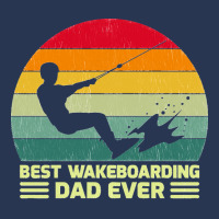 5.funny Vintage Best Wakeboarding Dad Ever Father's Day Sweatshirt Men Denim Jacket | Artistshot