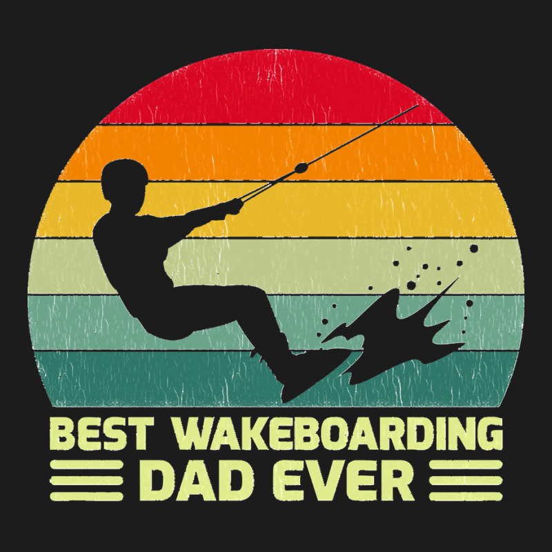 5.funny Vintage Best Wakeboarding Dad Ever Father's Day Sweatshirt Hoodie & Jogger Set | Artistshot