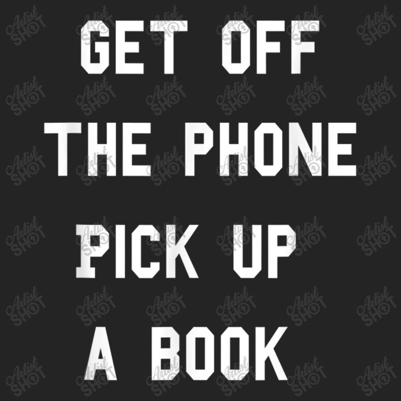 Matching Get Off The Phone And Read A Book 3/4 Sleeve Shirt by BraylonDesign | Artistshot