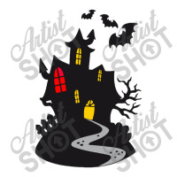 Haunted House V-neck Tee | Artistshot