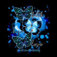 Faith Hope Love Diabetes Awareness T  Shirt Faith Hope Love Butterfly Pocket T-shirt | Artistshot