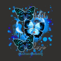 Faith Hope Love Diabetes Awareness T  Shirt Faith Hope Love Butterfly Champion Hoodie | Artistshot