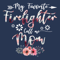 Family Cute Fathers Day 2022 Gift T  Shirt My Favorite Firefighter Cal Men Denim Jacket | Artistshot