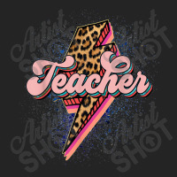 Teacher Leopard Lightning Thunder Western Back To School 3/4 Sleeve Shirt | Artistshot